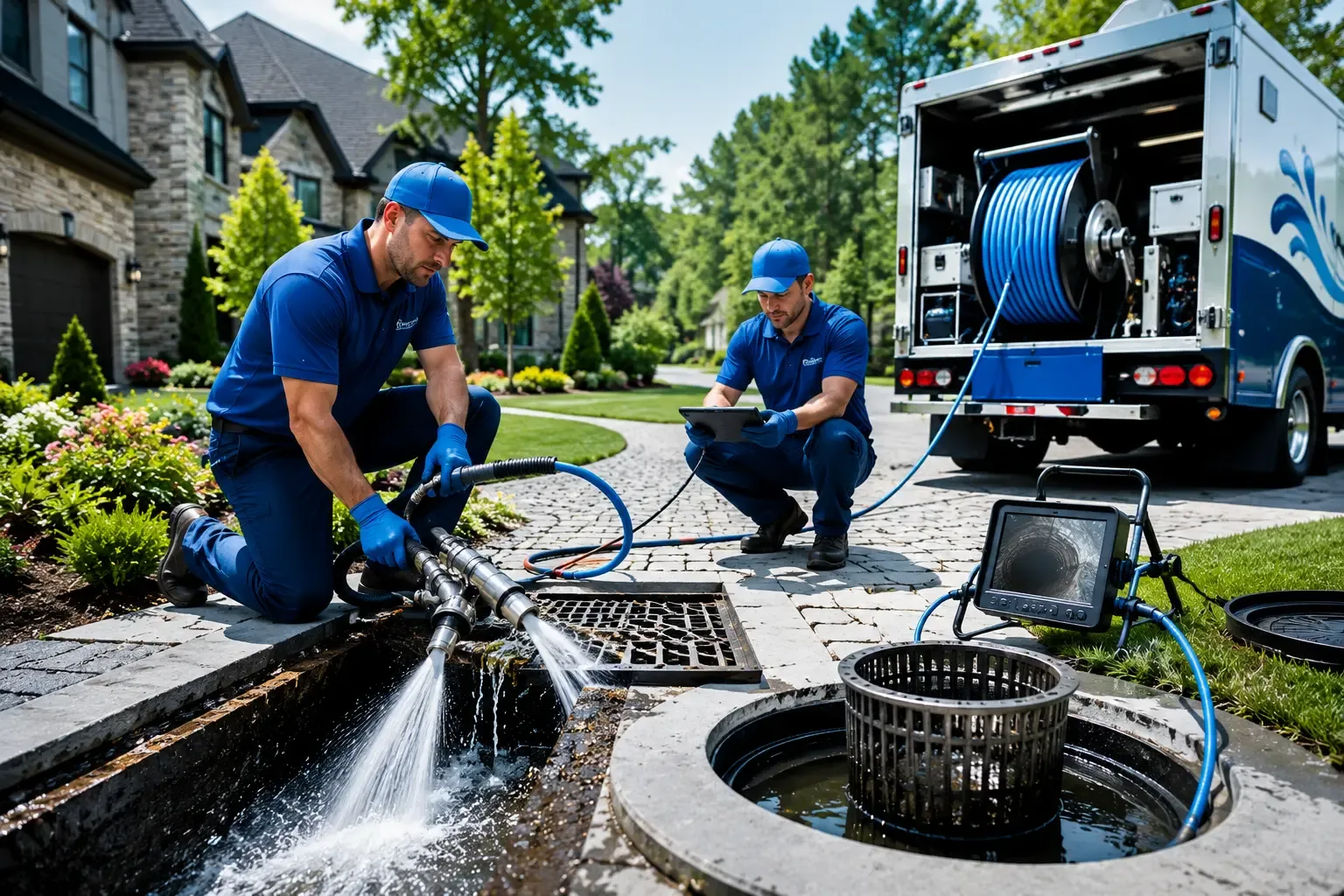 Local outdoor drain cleaning professionals in Jenners, PA